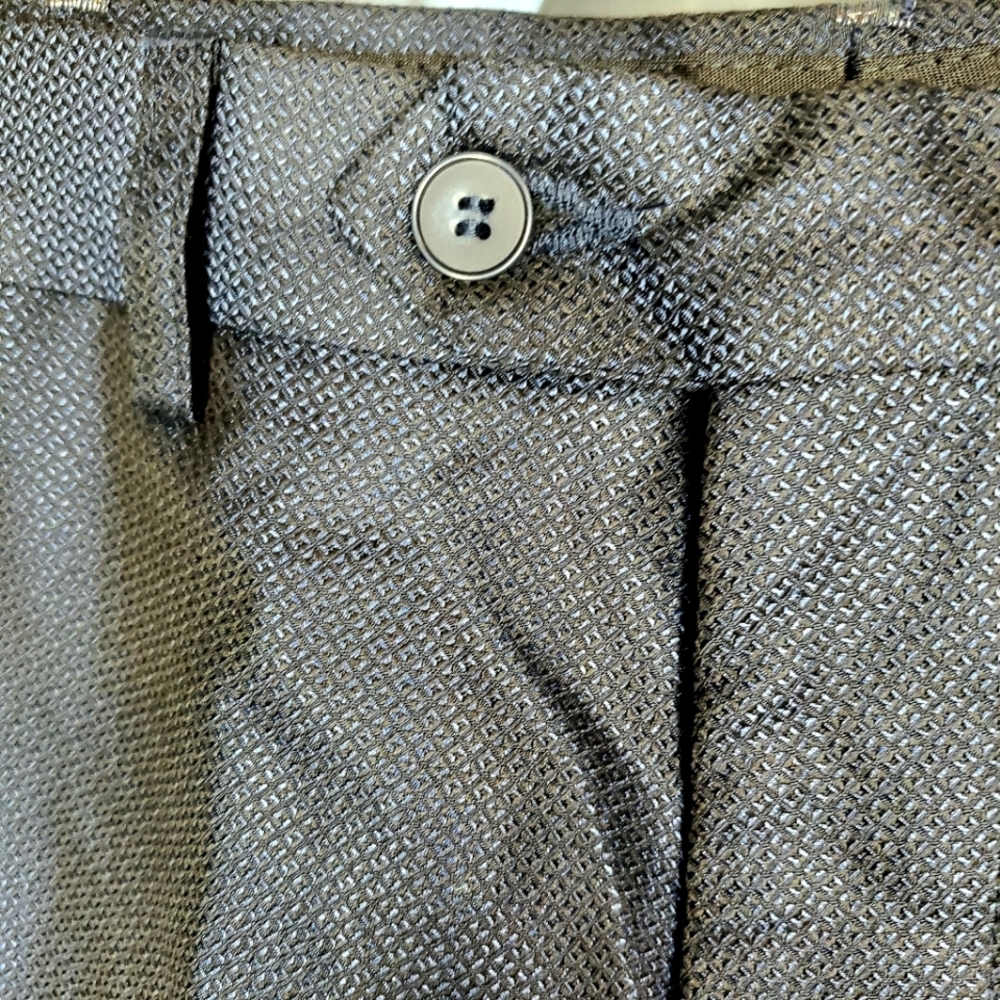 Pique Design Navy Slacks - Picture 5 of 14